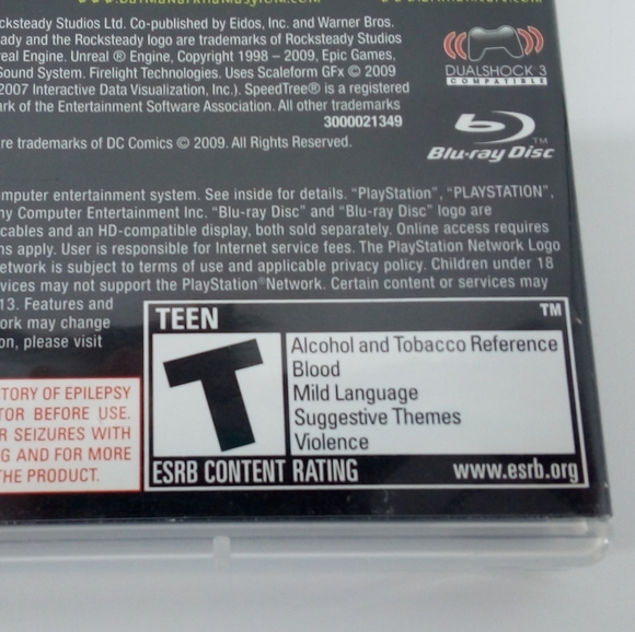 PS3 Batman Arkham Asylum Video Game Rocksteady Studios 2009 Playstation 3 - Picture 8 of 11